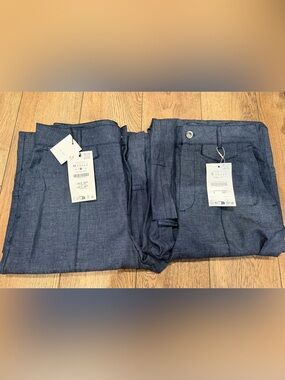 Zara Culottes Linen Pants